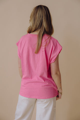 Bisous Top - Roze