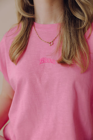 Bisous Top - Roze