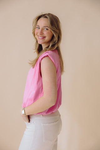 Hailey Top - Roze