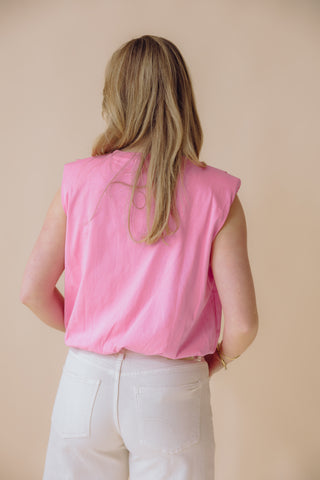 Hailey Top - Roze