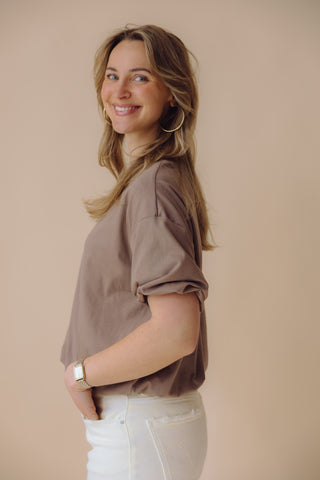 Harley Tee - Taupe