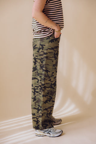 Helen Cargo Jeans - Dark Camouflage