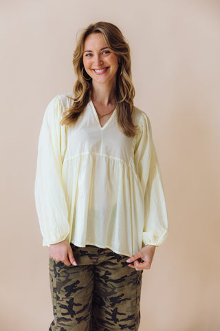 Emily Blouse - Geel
