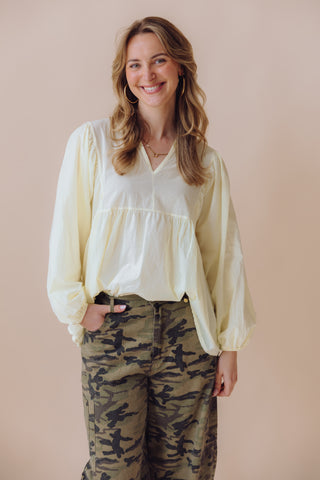 Emily Blouse - Geel