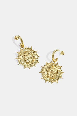 Sun Earrings - Goud