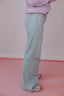 Sunny Stud Jeans - Light Blue Stone