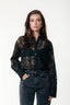 Talia Rebel 23 Lace Blouse - Zwart