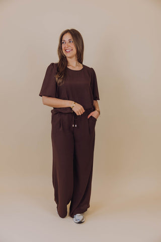Tania Blouse - Bruin