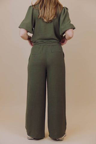 Tania Pants - Donkergroen
