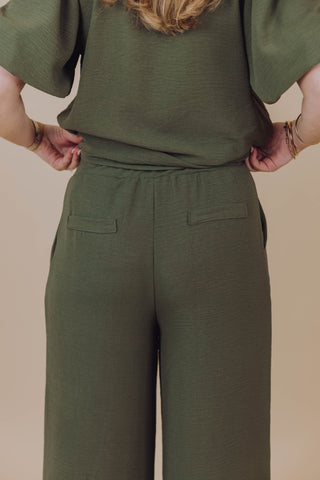Tania Pants - Donkergroen
