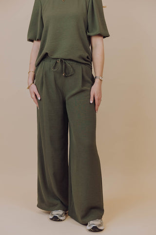 Tania Pants - Donkergroen