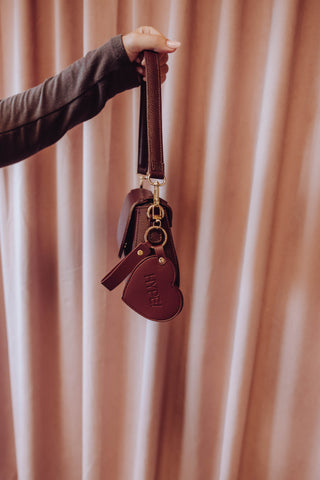 HYPE! Mirror Keychain - Bordeaux