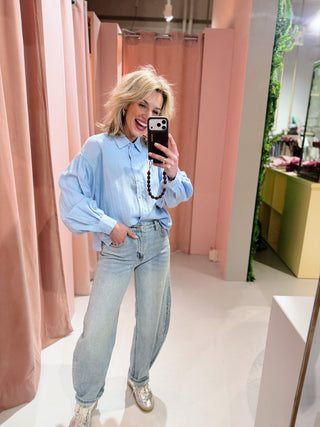 Thalia Blouse - Blauw