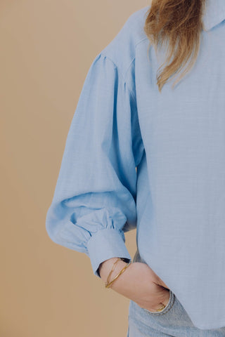Thalia Blouse - Blauw