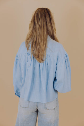 Thalia Blouse - Blauw