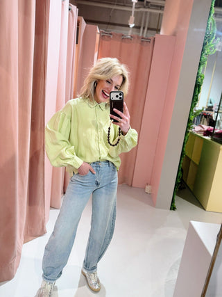 Thalia Blouse - Groen