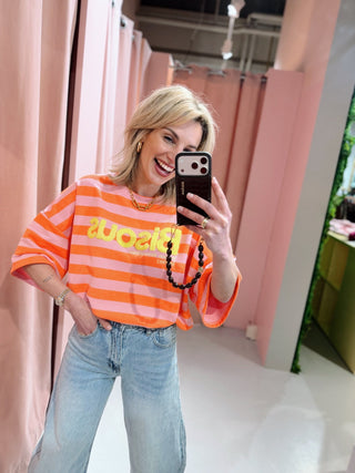 Thirza Tee - Oranje