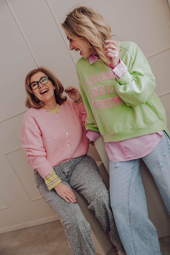 Tiara Cardigan - Roze