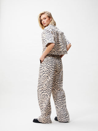 Tiger Denim Blouse - Incense