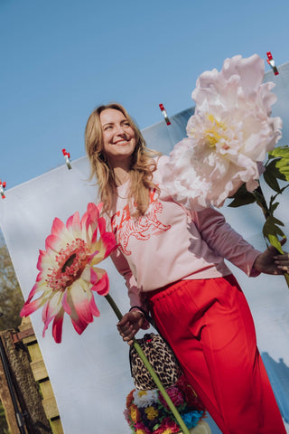 Tiger Longsleeve - Roze