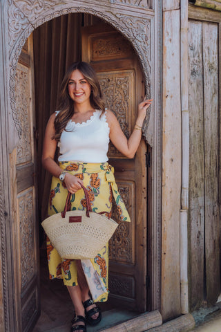 Tiger Skirt - Geel