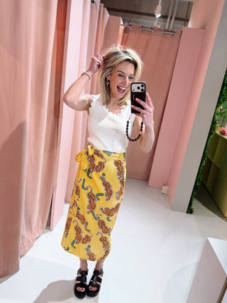 Tiger Skirt - Geel
