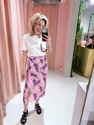 Tiger Skirt - Roze