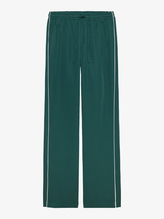 Tracksuit Trousers with Piping - Sea Moss