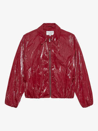 Tuck in Jacket - Rhubarb
