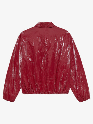Tuck in Jacket - Rhubarb