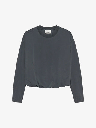 Tuck in Long Sleeve - Carbon