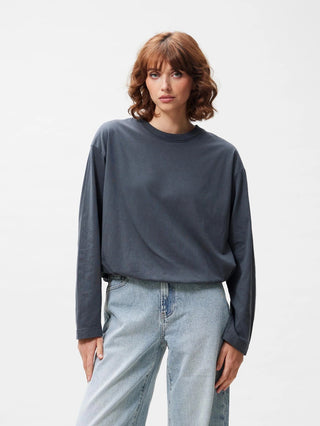 Tuck in Long Sleeve - Carbon