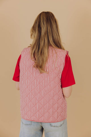 Tyra Gilet - Rood