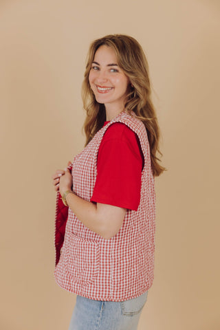 Tyra Gilet - Rood