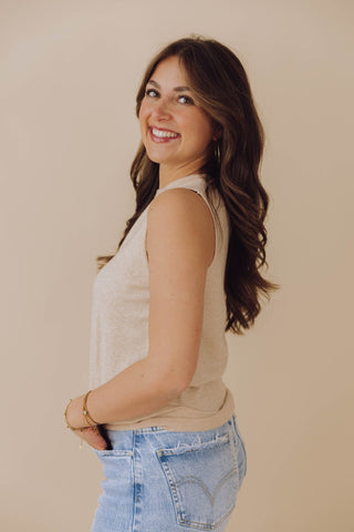 Veronica Top - Beige