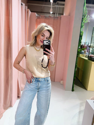 Veronica Top - Beige