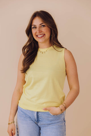 Veronica Top - Geel
