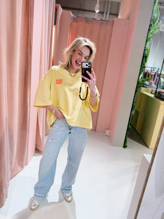 Vicky Tee - Geel