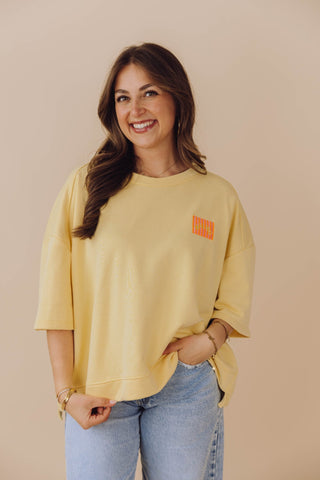 Vicky Tee - Geel