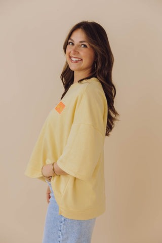 Vicky Tee - Geel