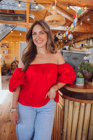Vienne Top - Rood