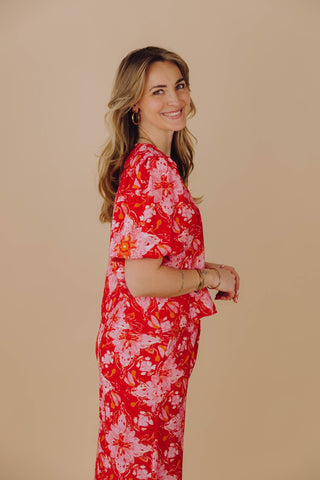 Viona Blouse - Rood