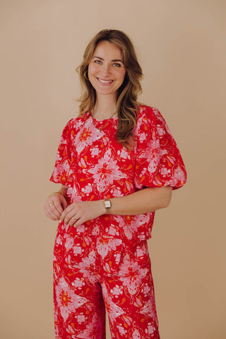 Viona Blouse - Rood
