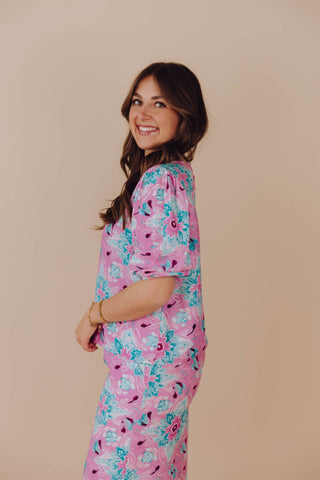 Viona Blouse - Roze