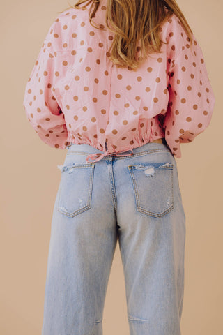 Vivian Barrel Jeans - Lichtblauw
