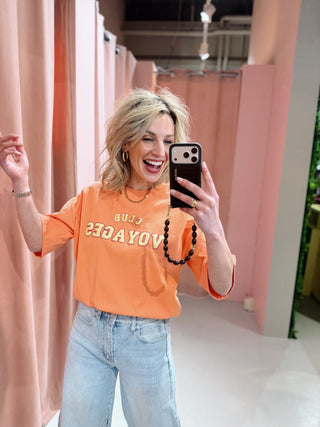 Voyage Tee - Oranje