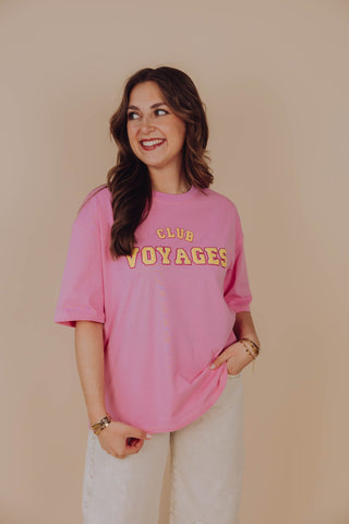 Voyage Tee - Roze