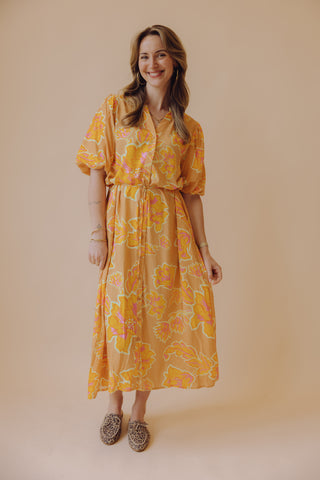 Gwen Dress- Oranje