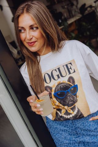 Dog Tee - Wit