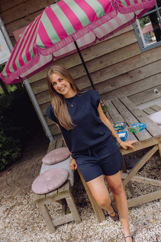 Kenza Short - Navy